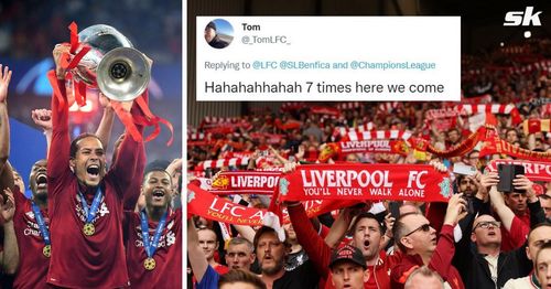 Liverpool fans are in a celebratory mood following Friday's Champions League draw