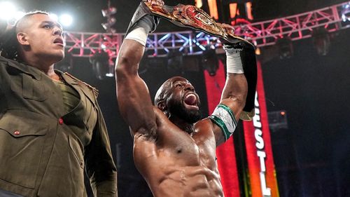 Apollo Crews won the WWE Intercontinental Championship at WrestleMania 37