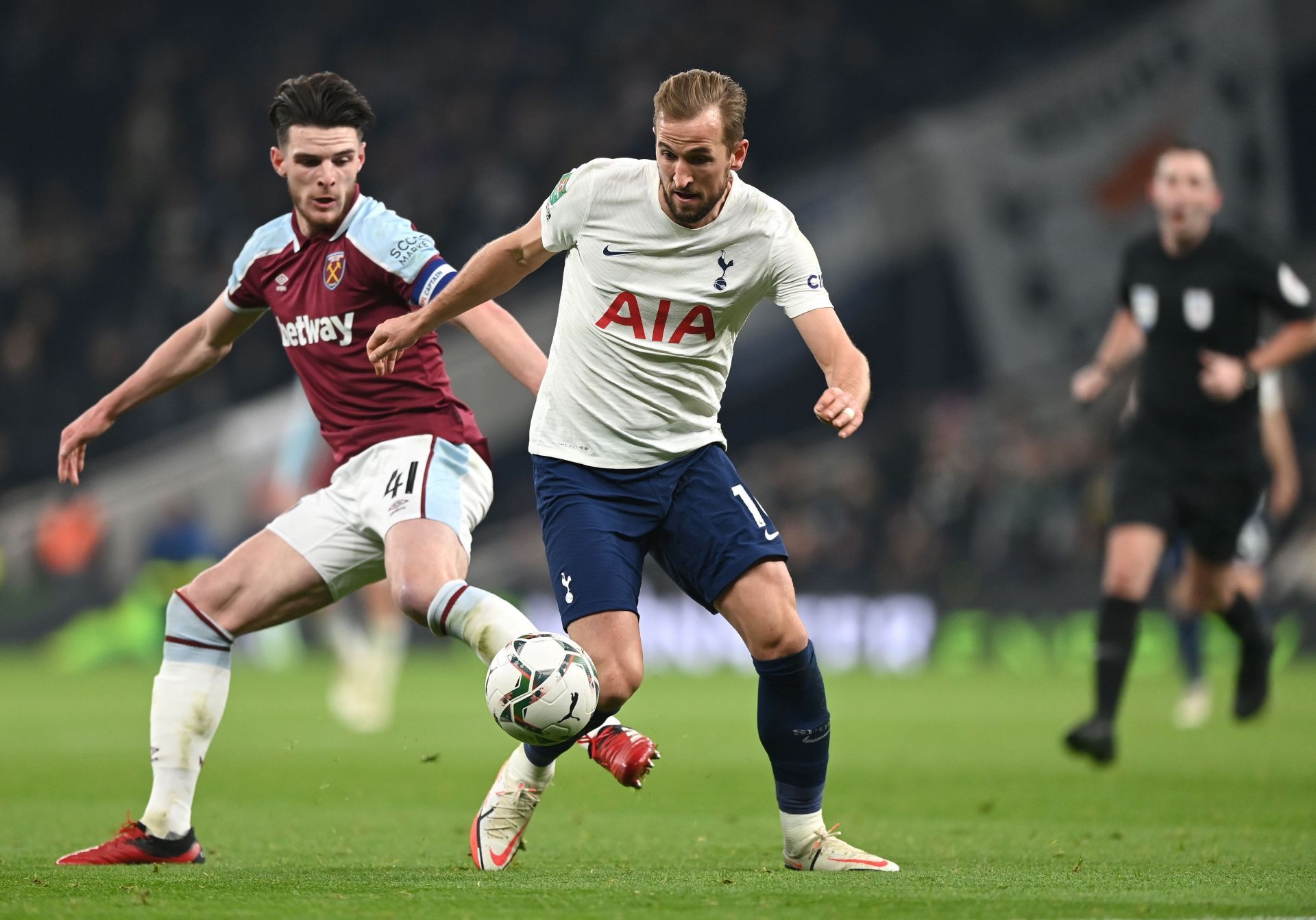 Could Harry Kane (#10) and Declan Rice (#41) find themselves on the move this summer?