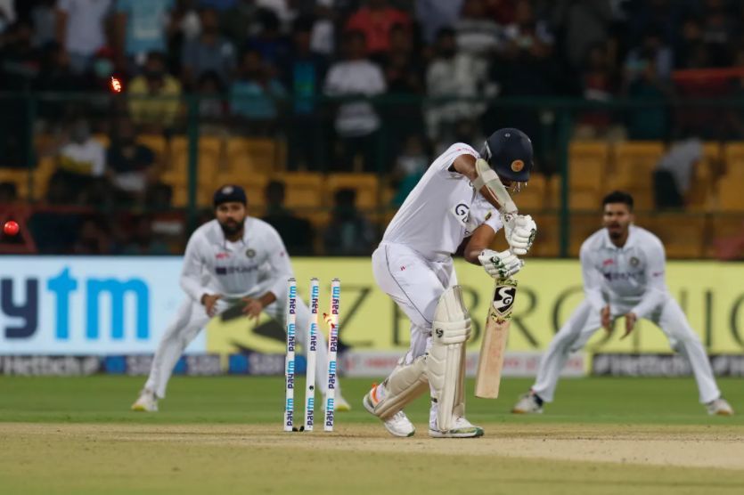 Sri Lanka were found slightly wanting on Day 1 of the Bengaluru Test [P/C: BCCI]