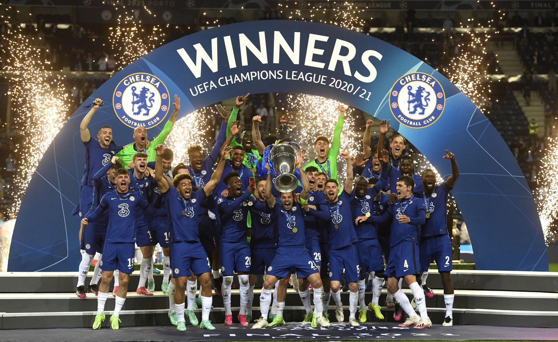Chelsea won the Champions League last season.
