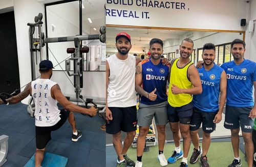 KL Rahul, Suryakumar Yadav, Shikhar Dhawan, Shardul Thakur, and Bhuvneshwar Kumar