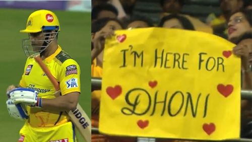 Snippets from MS Dhoni's walk to the Wankhade pitch.