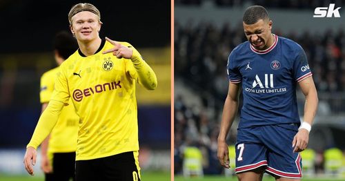 Erling Haaland is a more potent goalscorer than Kylian Mbappe