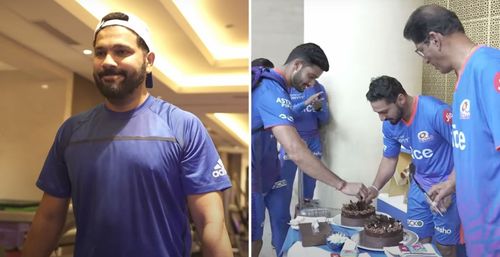 Mumbai Indians gave a sneak peek to their daily routine (Credit: Twitter/MI)