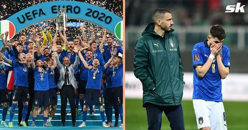 Italy have become the latest European champions to miss out on the next World Cup