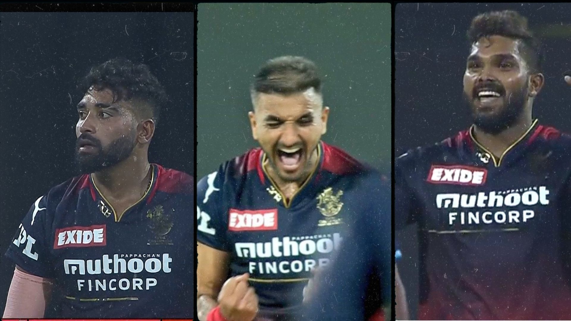 Siraj (L), Harshal Patel, and Hasaranga (R) were all expensive in RCB&#039;s opening game against PBKS