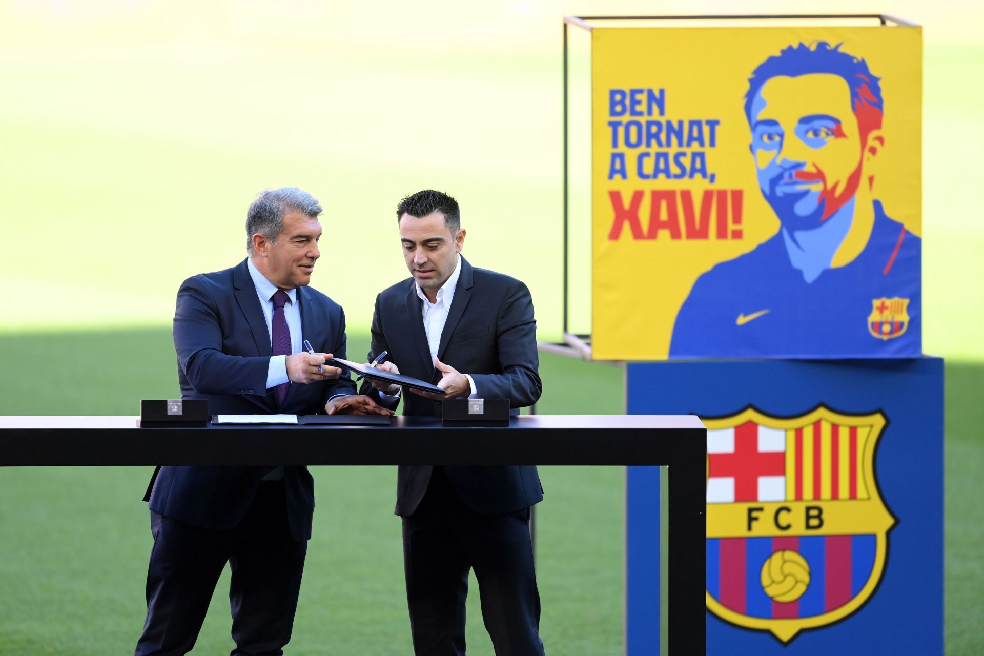 Xavi Hernandez Unveiled As New FC Barcelona FC Head Coach