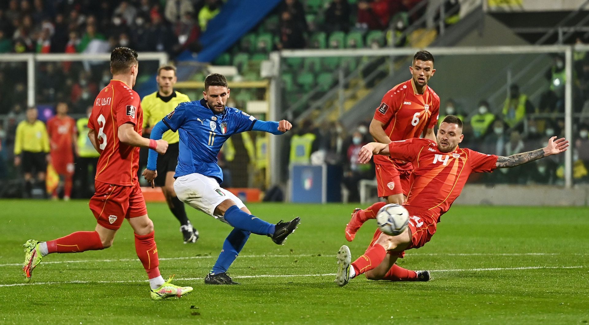 Italy v North Macedonia: Knockout Round Play-Offs - 2022 FIFA World Cup Qualifier