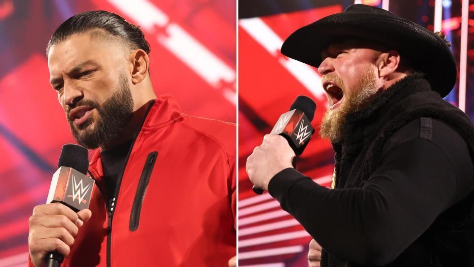 WWE Raw में इस हफ्ते रोमन रेंस और ब्रॉक लैसनर दिखाई दिए 