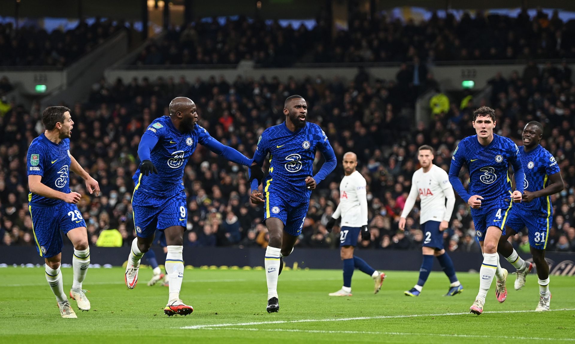 Tottenham Hotspur v Chelsea - Carabao Cup Semi Final Second Leg