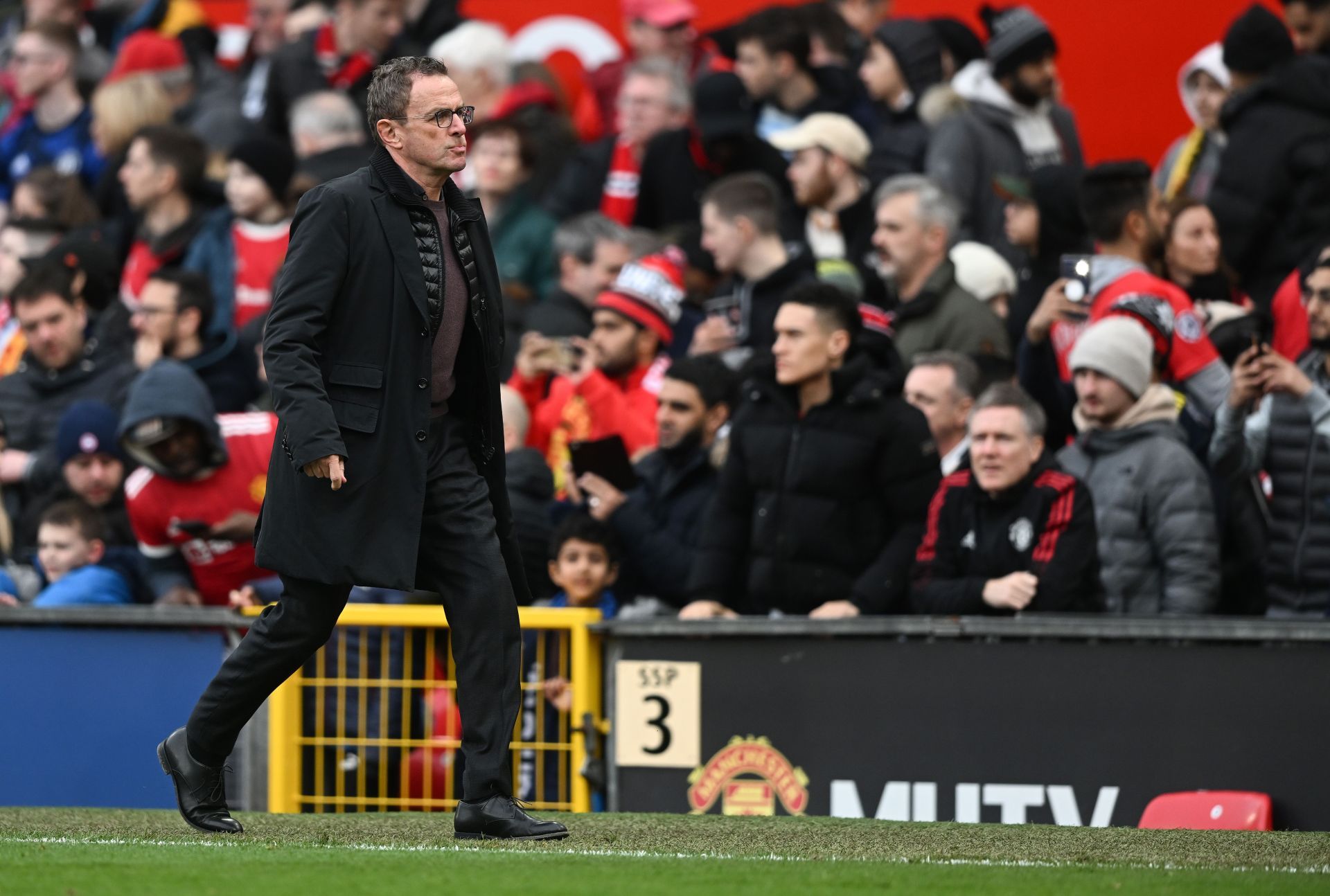 Manchester United interim manager Ralf Rangnick