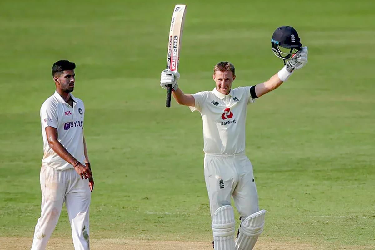 Joe Root smashed a match-winning double hundred in the 1st India vs England Test at Chennai last year (Image- BCCI)