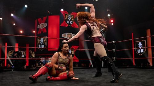 Meiko Satomura and Isla Dawn finally clashed over the NXT UK Women's Championship