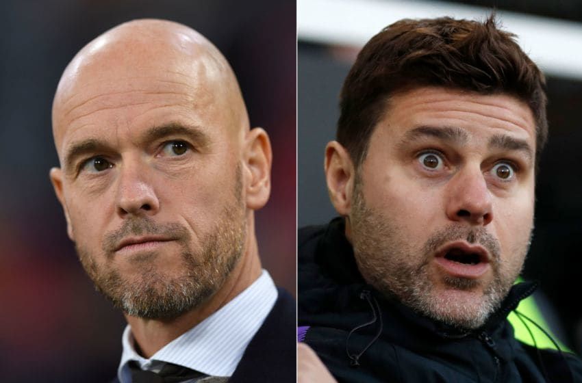 Erik Ten Hag(Left) and Mauricio Pochettino(Right) are favourites to become next United manager