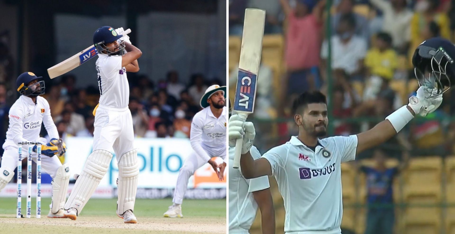 Shreyas Iyer played a magical counter-attacking knock in Bengaluru (Credit: Twitter)