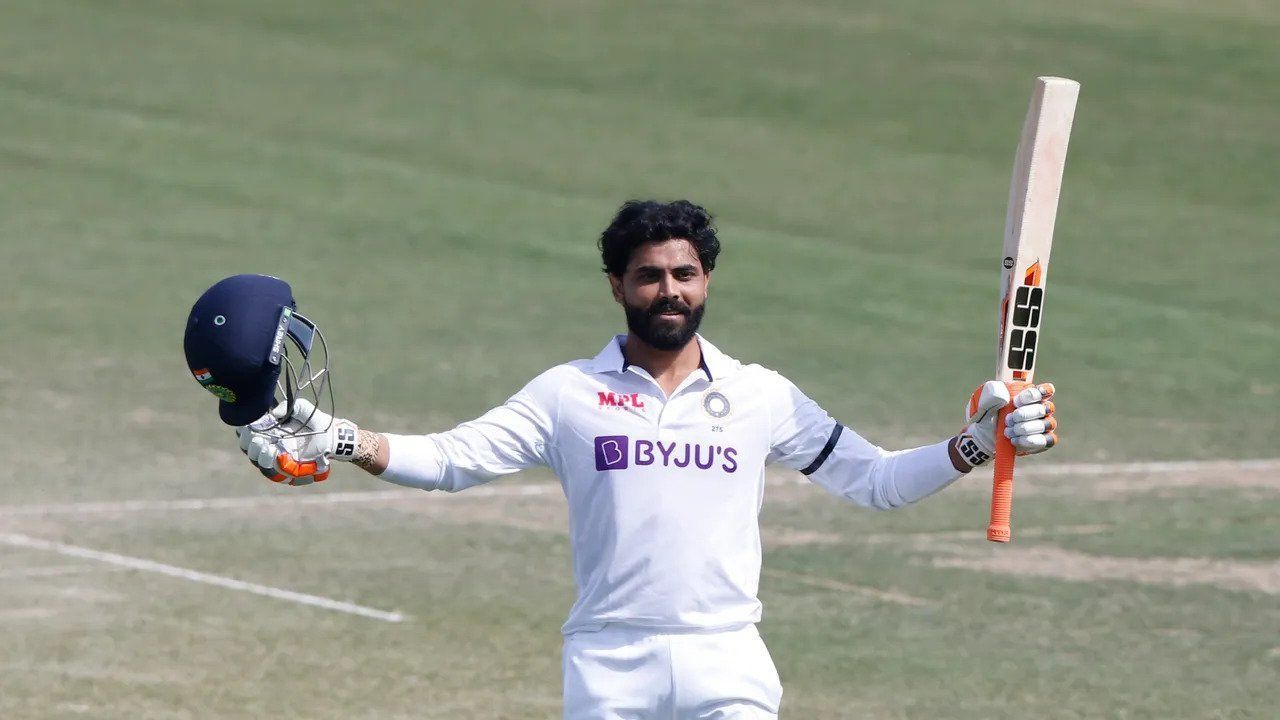 Ravindra Jadeja&#039;s unbeaten 175 puts India in the driver&#039;s seat (Credit: BCCI)