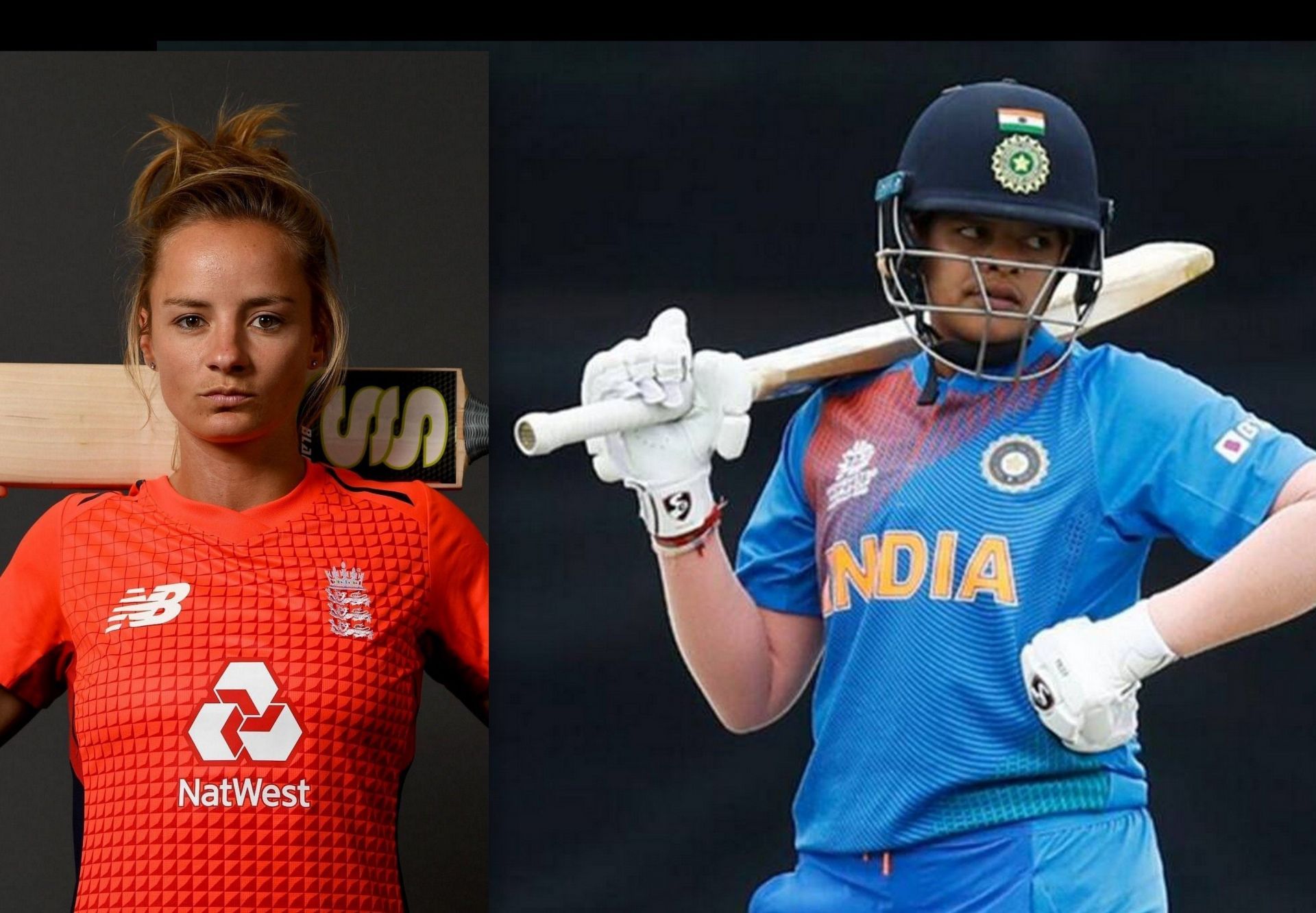 A six-hitting face-off between Danielle Wyatt (left) and Shafali Verma (right) should be a mouth-watering contest.
