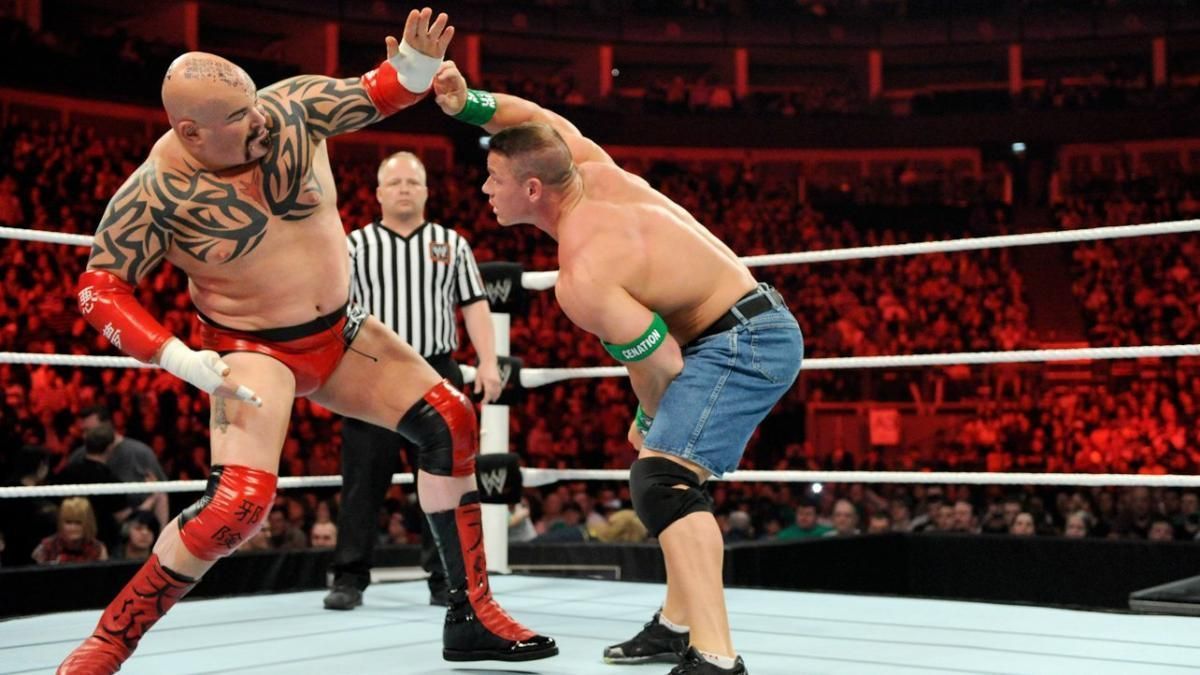 Despite it being dirty, Cena did suffer a loss to Lord Tensai