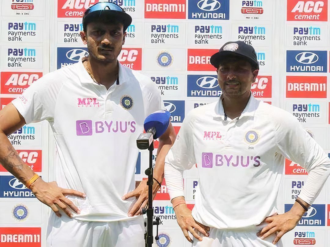 Axar Patel (left) returns to the squad while Kuldeep Yadav (right) is dropped