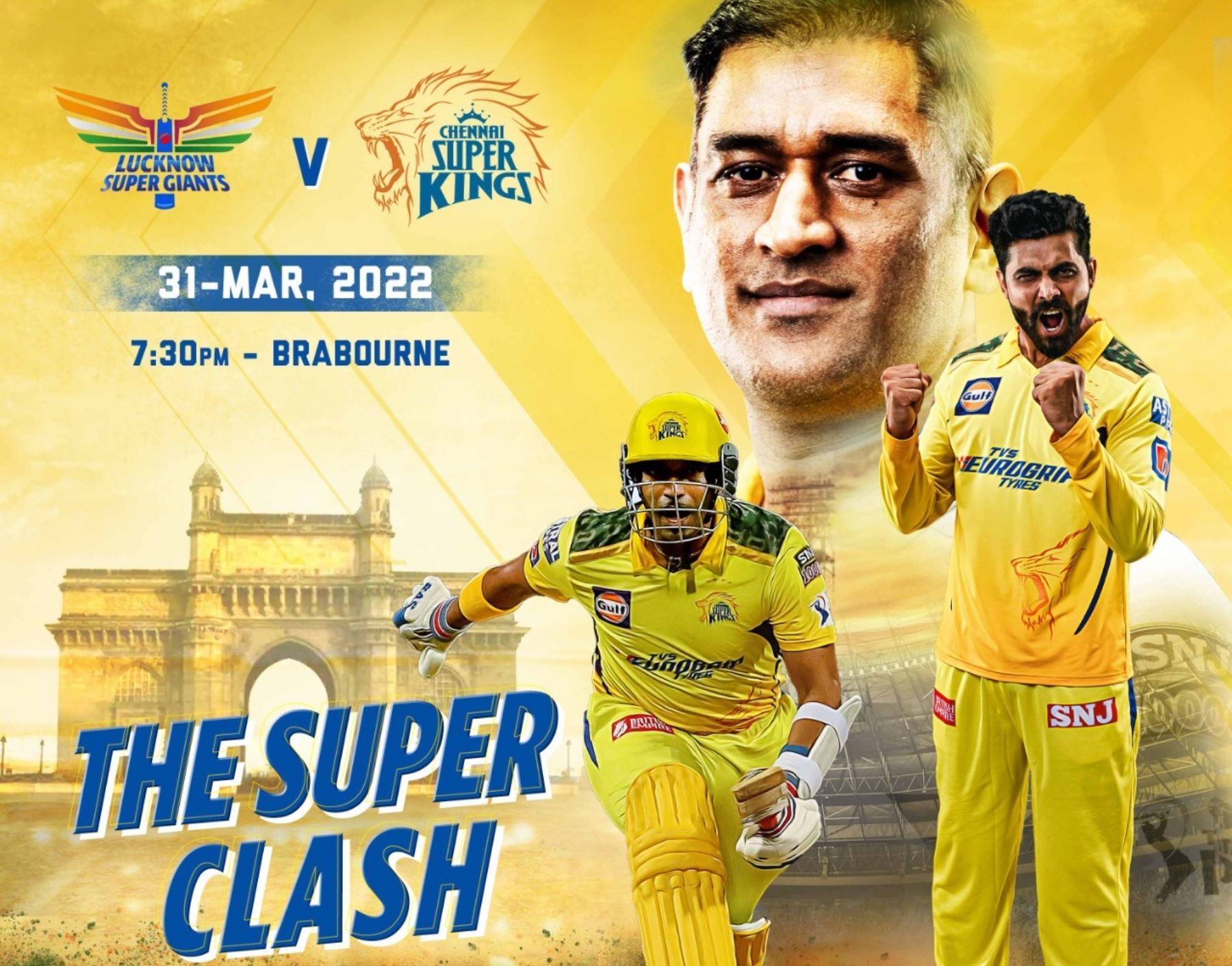 Lucknow Super Giants will face Chennai Super Kings on Thursday. Pic: CSK