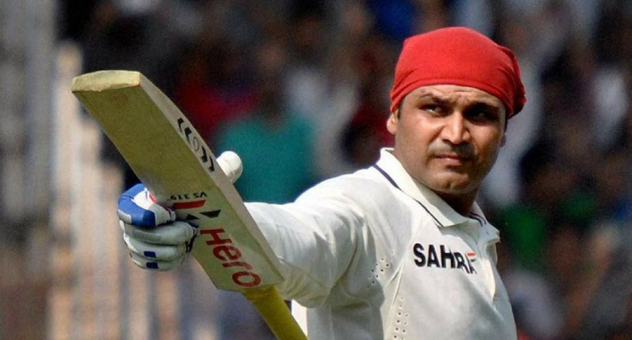 Virender Sehwag brought crowds to Test cricket with his fearless style of batting