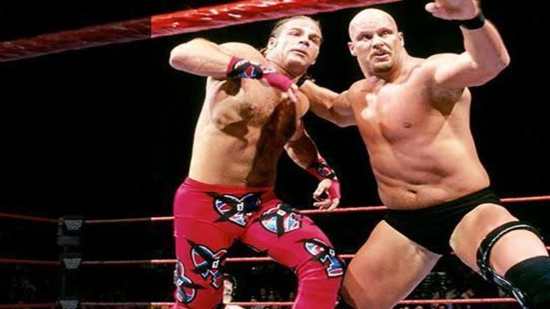 Steve Austin vs. Shawn Michaels.