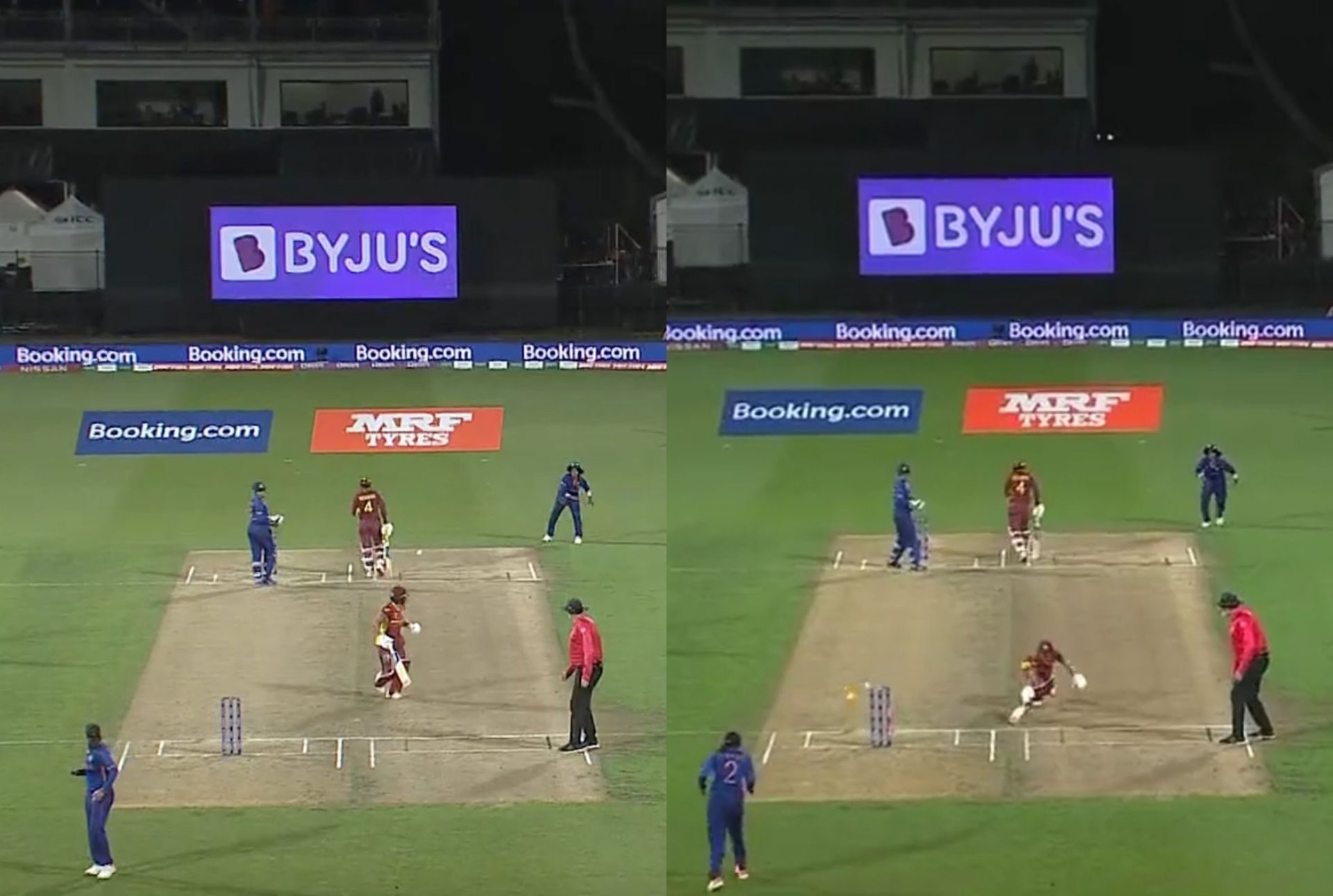 Deepti Sharma&#039;s fielding display against West Indies