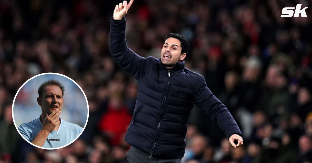 Gunners manager Mikel Arteta; [inset] Noel Whelan.