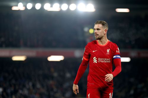 Liverpool midfielder Jordan Henderson