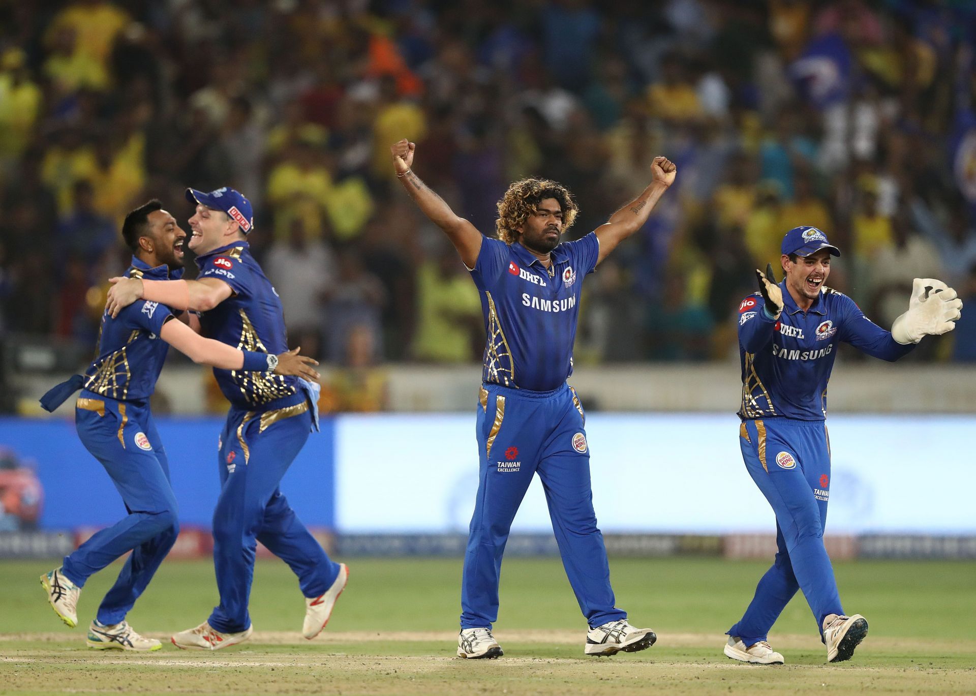 Lasith Malinga is the leading wicket-taker in the IPL. Pic: Getty Images