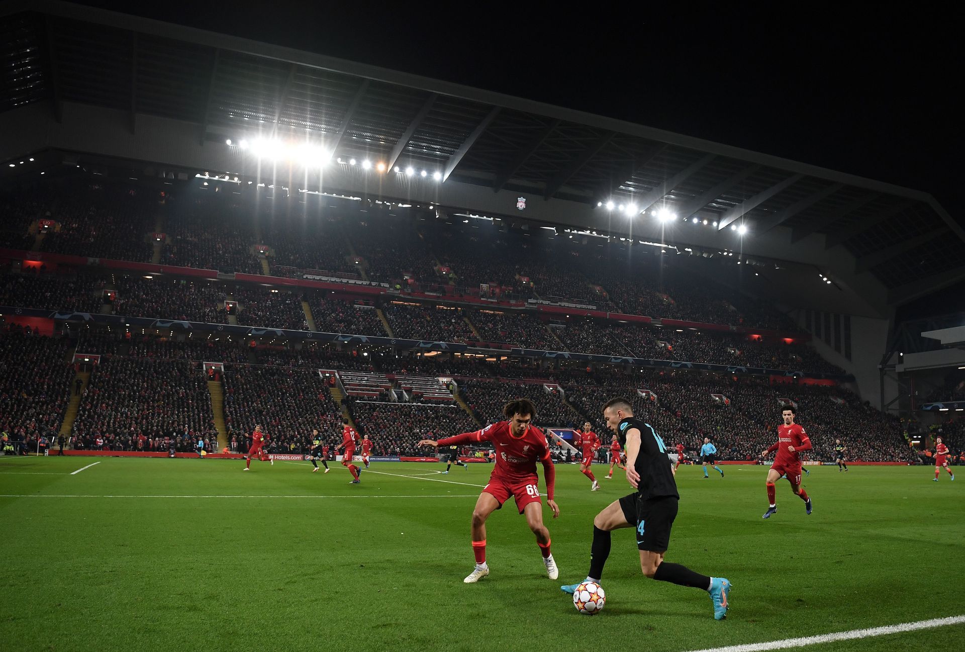 Trent Alexander-Arnold in action