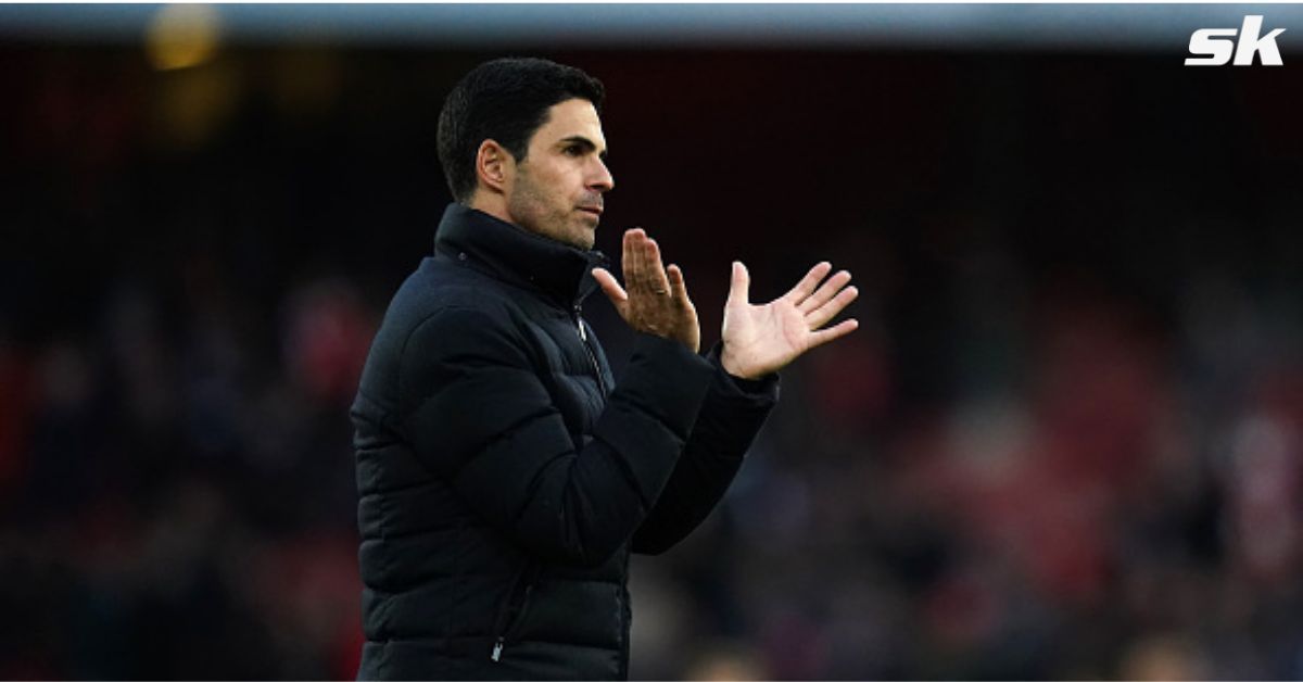 Gunners manager Mikel Arteta reacts during a match.