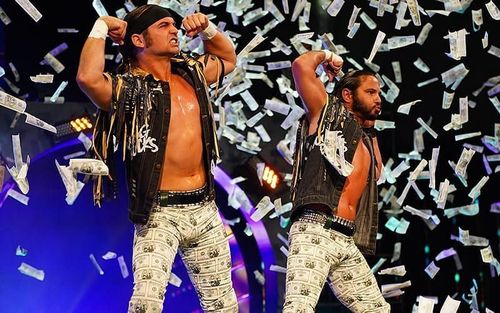 The Young Bucks are currently signed to All Elite Wrestling