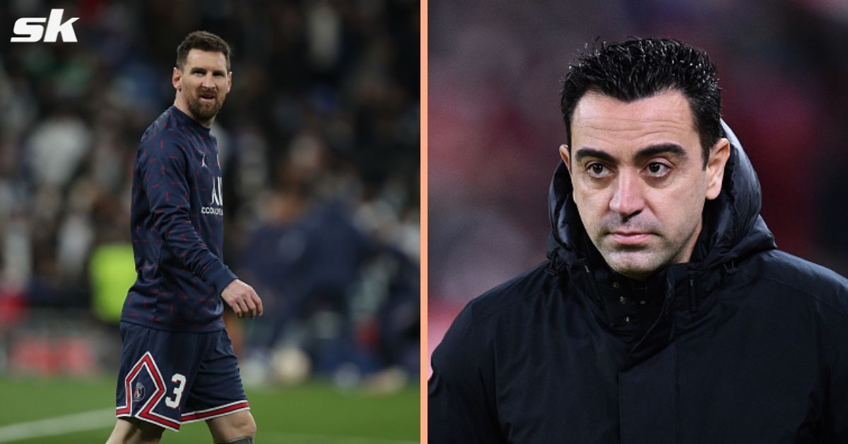 Would Xavi be happy to receive Lionel Messi into his current Blaugrana side?