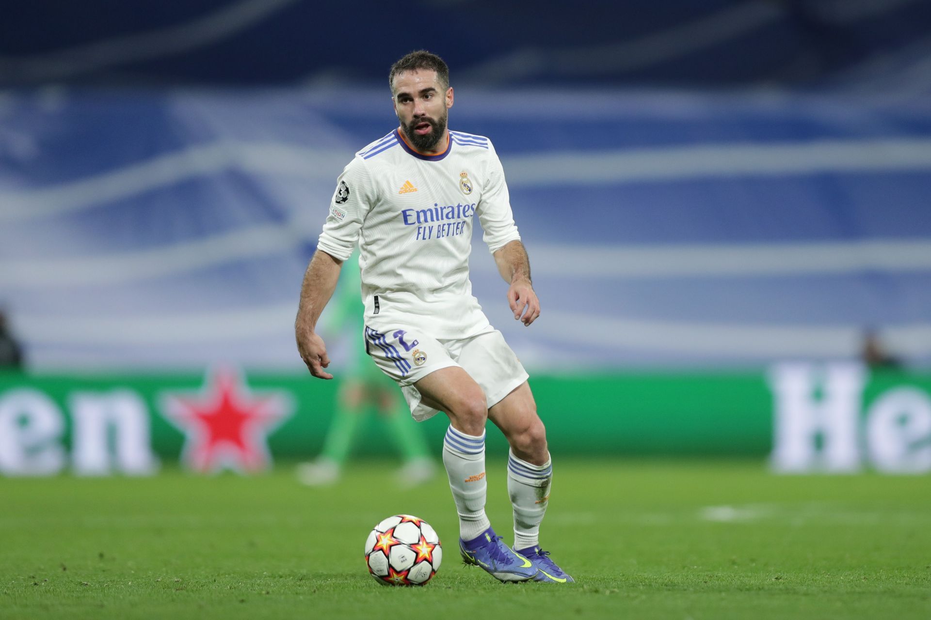 Dani Carvajal is a first-team regular at the Santiago Bernabeu.