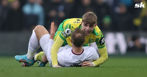 Eriksen and Williams were involved in a heartwarming moment following a scuffle.