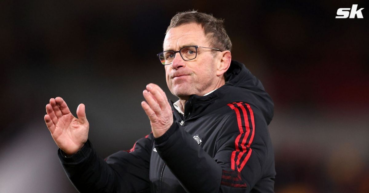 Manchester United manager Ralf Rangnick