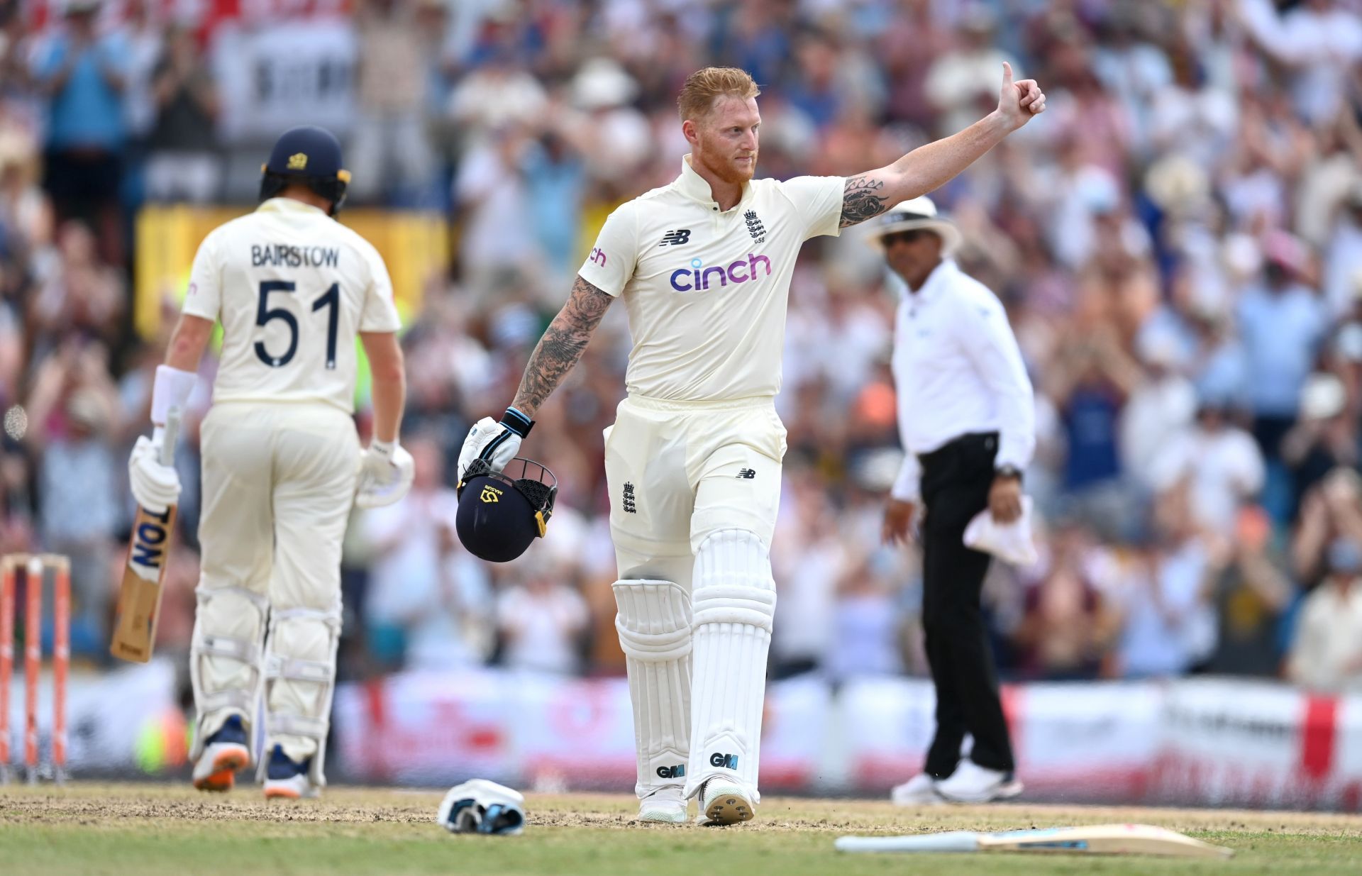 West Indies v England - 2nd Test: Day Two