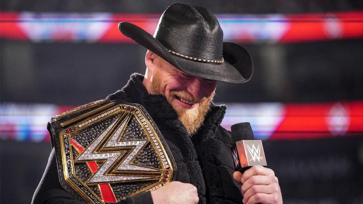 Cowboy Brock Lesnar on RAW this week