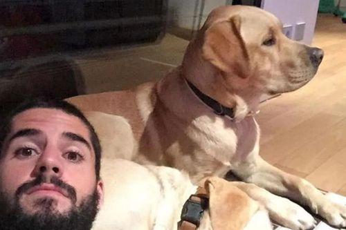 Real Madrid star Isco's dog is named after Messi (Image courtesy: goalballlive.com)