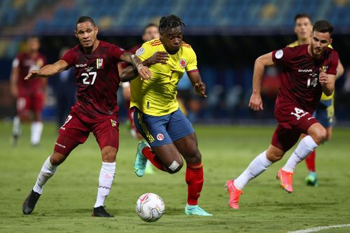 Colombia face Venezuela on Wednesday