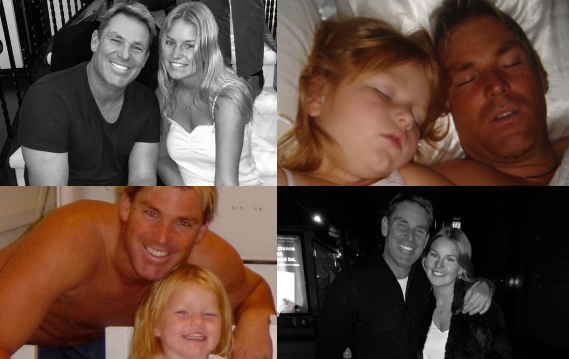 Shane Warne&rsquo;s daughter remembered her father in a touching post. Pics: Summer Warne/ Instagram