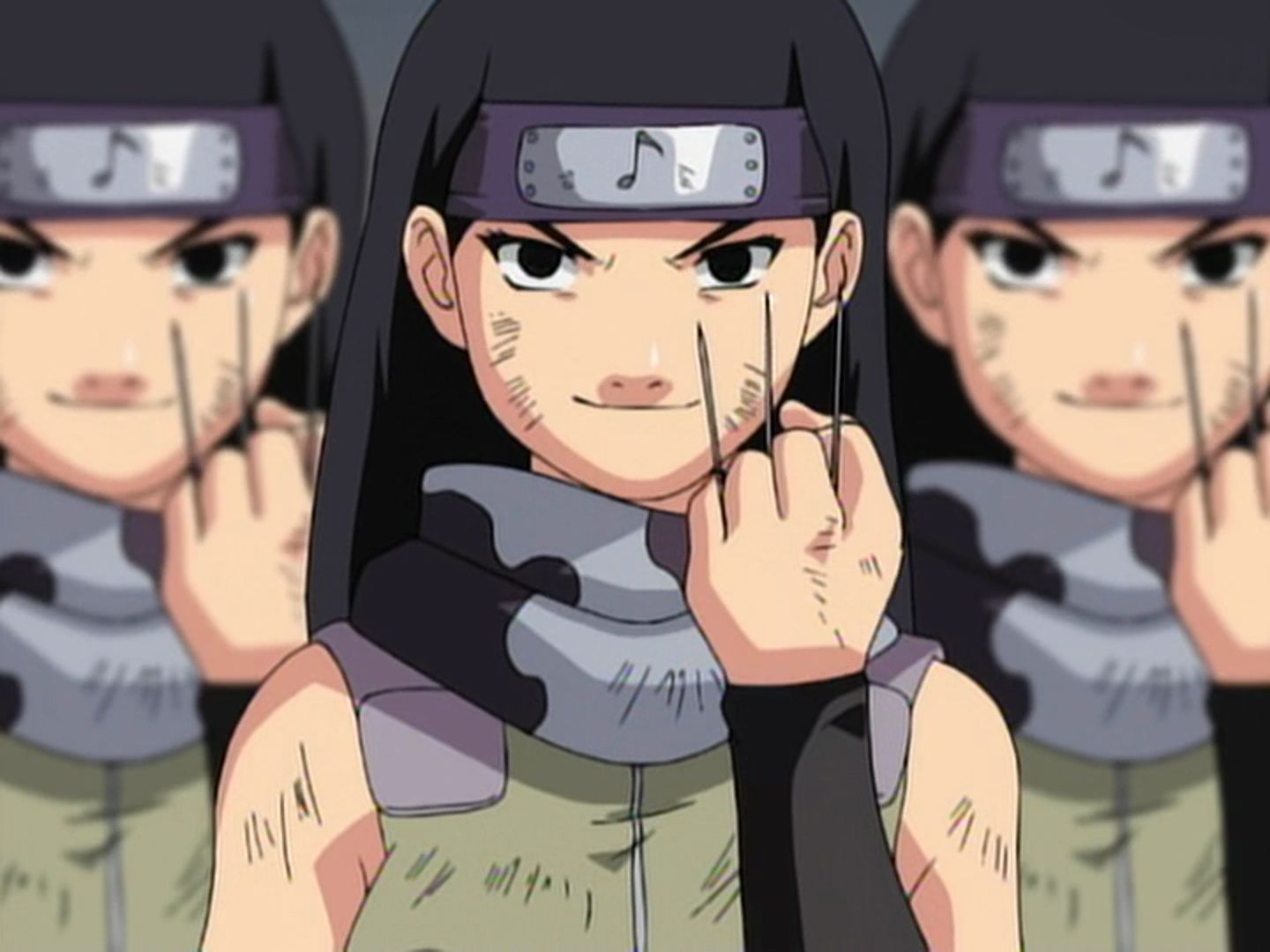 Senbon needles in Naruto (image via Pierrot)