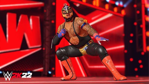 Rey Mysterio is the cover star for 2K Games' WWE 2K22 Come on, how do you NOT sign "Chester"?