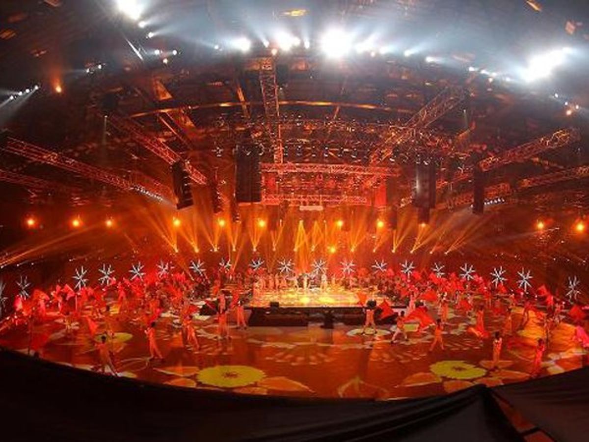 IPL opening ceremony before the season commences