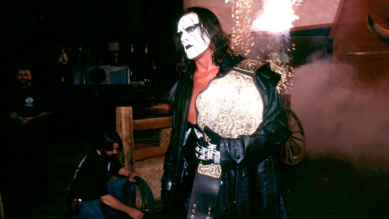 Sting's career took a turn after adopting the gimmick.