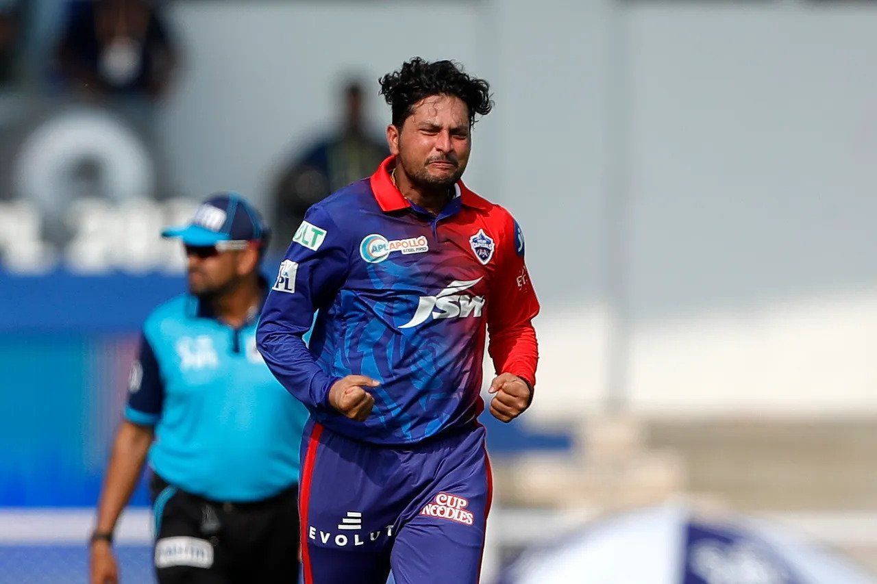 Kuldeep Yadav was the pick of the bowlers for Delhi Capitals (Credit: IPL/BCCI)