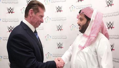 WWE has a multi-year agreement to run shows in Saudi Arabia.