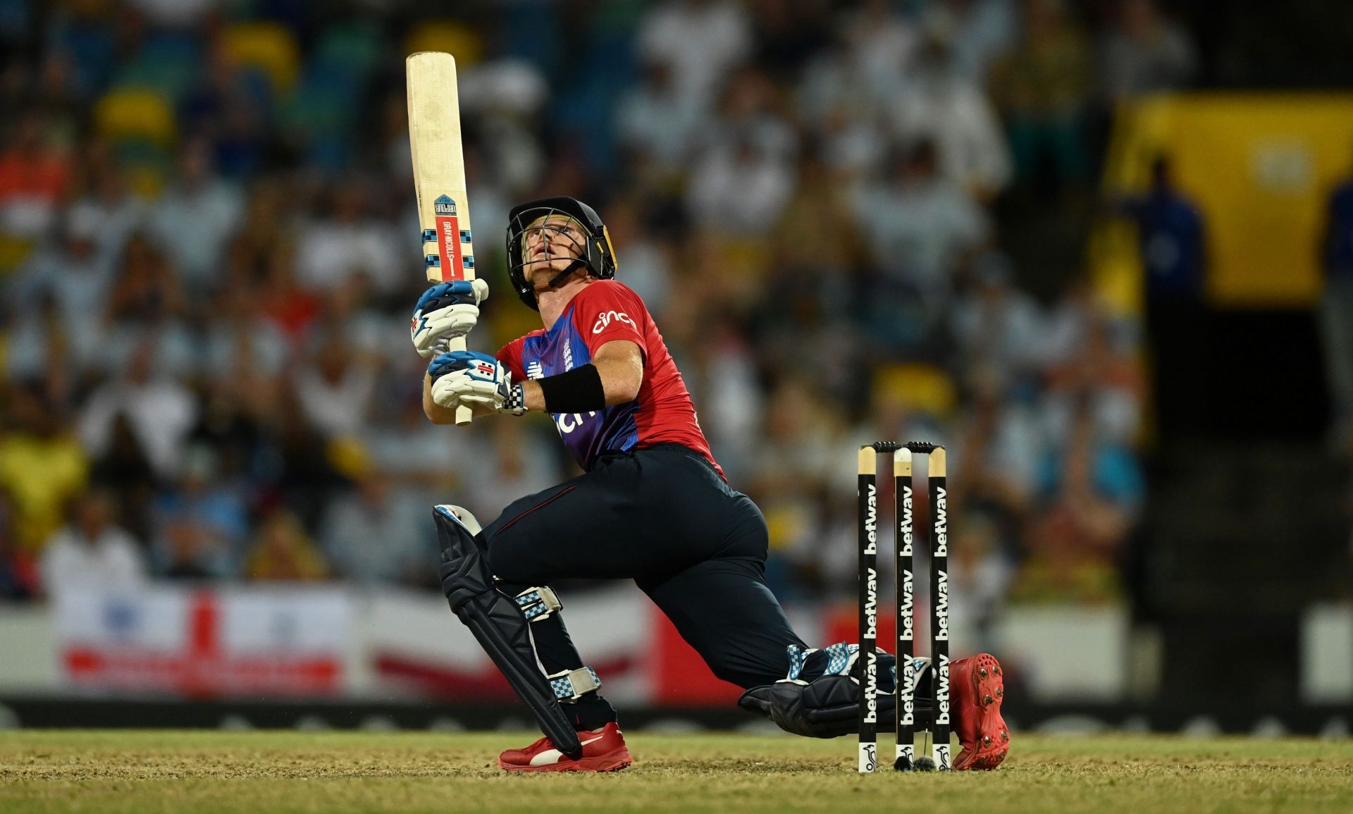 Sam Billings during the T20 series against West Indies. Pic: Getty Images